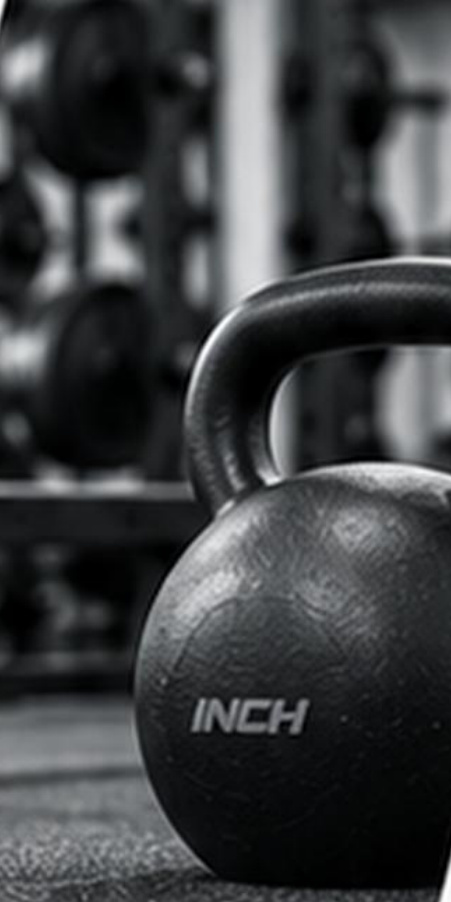 Kettlebell and strength training equipment