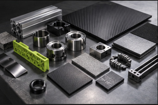 Precision components and materials prepared for supplier evaluation